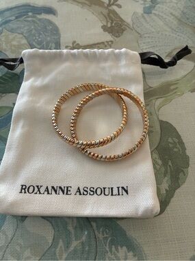 Roxanne Assoulin The Double
Cobra Bracelet Tricolor FABUOIUS